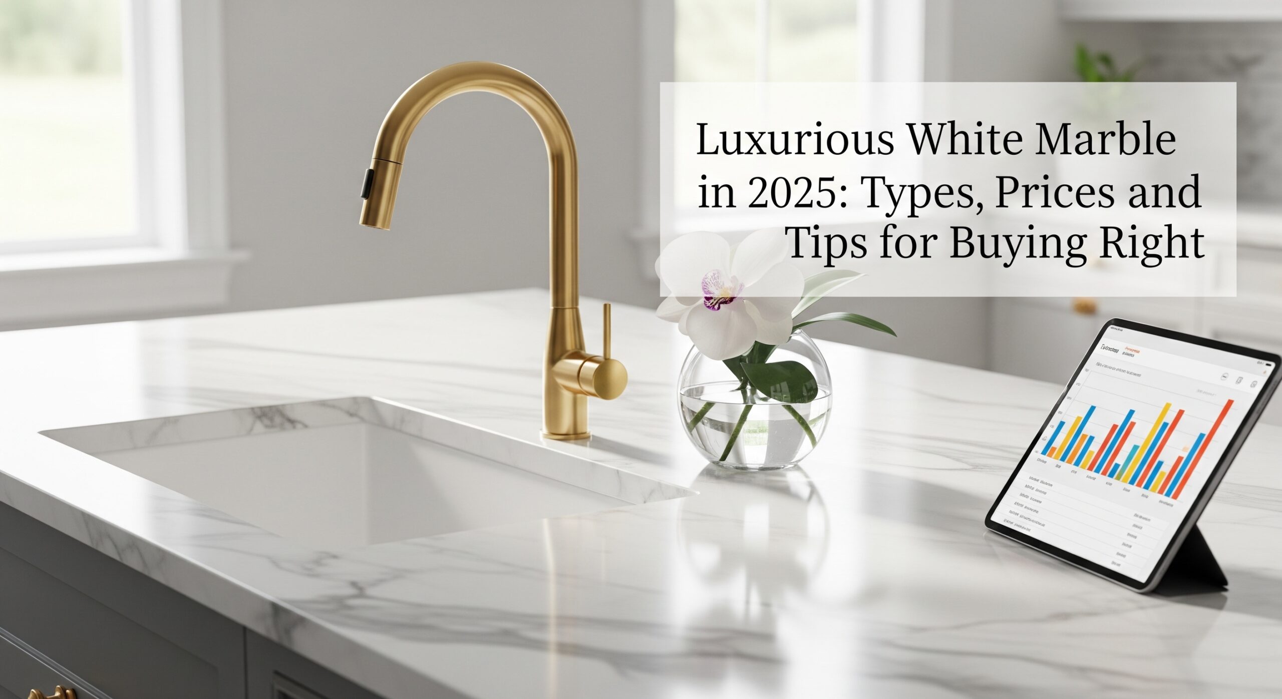 Luxurious White Marble